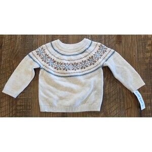 NWT Baby Carter Fair Isle Sweater 18m